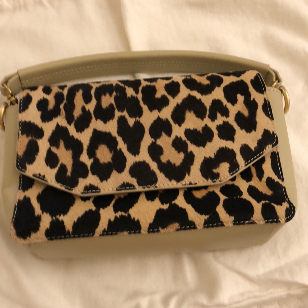 India Hicks Leopard Crossbody/clutch handbag